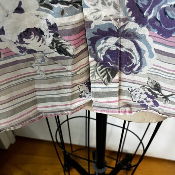 Jimi Hendrix "The Purple Label" Rock & Roll Religion Floral Embroidered  Button- - Picture 4 of 8